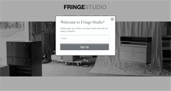 Desktop Screenshot of fringe-studio.com